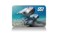 SSI Basic Diver Certification card