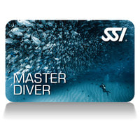 SSI Master Diver Recognition Card
