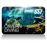 SSI Cavern Diving Certification Card