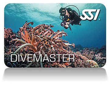 Photo of SSI Divemaster Certification Card