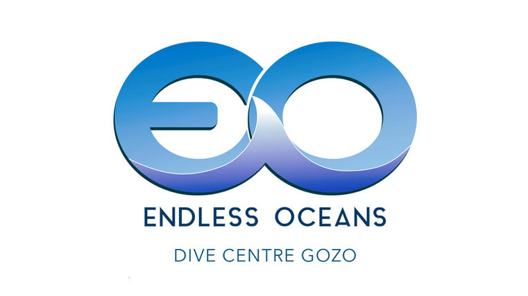 Endless Oceans Dive Centre Gozo Ta Cawl Rock Guided Dive Site Logo Gozo Malta