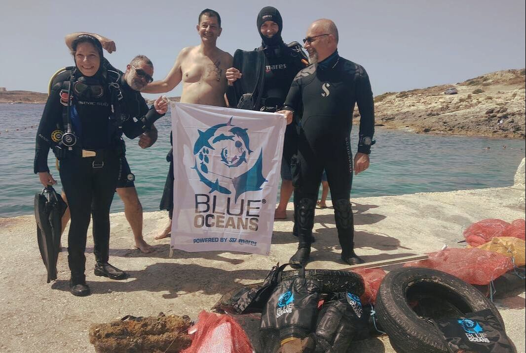 SSI Blue Oceans Logo Gozo Malta