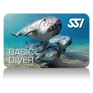 Photo of SSI Basic Diver Certification Card.
